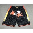 thumbnail image 1 of Magic Retro Embroidered Zipper Pocket Shorts Basketball Shorts Embroidered Shorts, 1 of 2