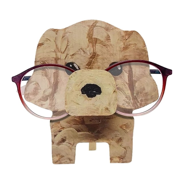 Pompotops Creative Animal Glasses Frame Home And Office Decorative Desktop Glasses Support Clearance