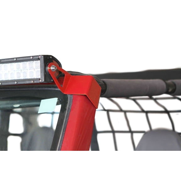 Steinjäger Exterior Accessories Wrangler TJ 1997-2006 Light Mounts A-Pillar Red Baron