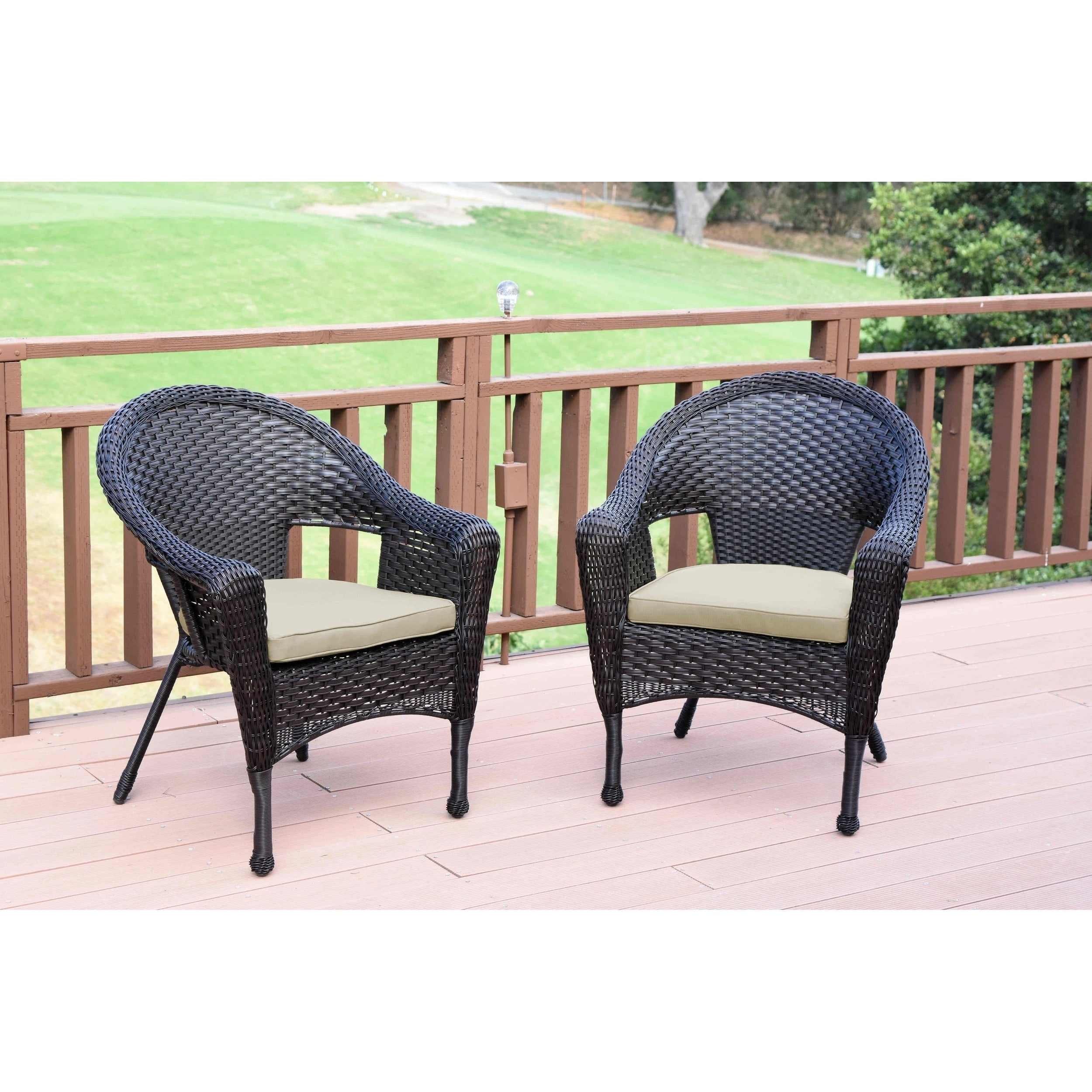 Easy care resin wicker chair discount