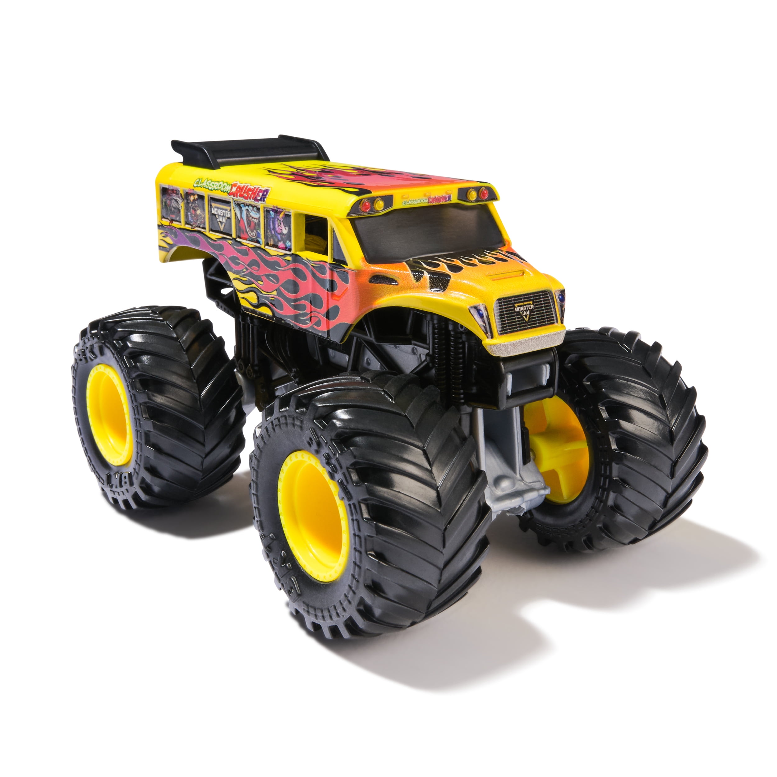Monster Jam Classroom Crusher Monster Truck, 1:64 Scale
