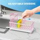 thumbnail image 4 of Soporte de esponja Cisily Pink para fregadero de cocina de acero inoxidable, 4 of 7