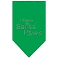 thumbnail image 4 of Christmas Pet and Dog Bandana Rhinestone, "I Believe In Santa Paws", 4 of 9