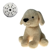 Blondie the Lab 16 Inch Plush Toy with Recorder – Soft & Cuddly Stuffed Animal