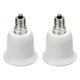 thumbnail image 2 of Paquete de 12 Adaptadores E12 A E26, Portalámparas E12 A Base Media, Convertidor E26 E27, Adaptador de Portalámparas, Portalámparas para Candelabros, 2 of 5