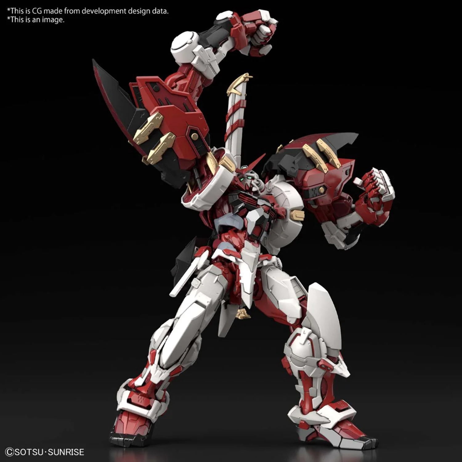 Gundam Astray Powered Frame Hi-Resolution 1:100 Model Kit