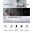 thumbnail image 5 of Turquoise Coastal Blackout Curtains, Light Blocking Print Window Curtains, Nautical Starfish Jellyfish Rudder Thermal Insulated Window Drapes for Living Room Kitchen Cafe 2 Panels, 104"W x 52"L, 5 of 9