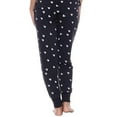thumbnail image 2 of Honeydew Womens Printed Pajama Pants Only,1-Piece Size Medium Color Black Hearts, 2 of 3