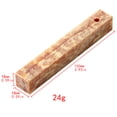 thumbnail image 2 of High-resin wood fire starter, 2-pack, waterproof natural tinder, compatible with flint, ideal equipment for hiking, camping, wilderness survival, and emergency supplies., 2 of 6
