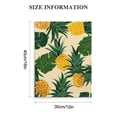 thumbnail image 2 of JRXY Pineapples Leaves Decorative Wall Art Canvas Print for Living Room Bedroom Home Office Wall Decor, Set of 2 (16x20 in / 12x16 in) 12x16 in, 2 of 5