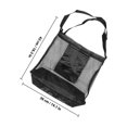 thumbnail image 2 of OULII Large Capacity Mesh Bag Black Mesh Cloth Tool Storage Foraging 1Set, 2 of 6