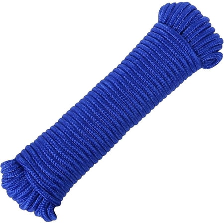 90 Ft 1/4 In (7 Mm) Nylon Poly Rope Cord Flag Pole Polypropylene ...