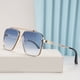 thumbnail image 5 of 17302 Gafas de sol decorativas de metal con doble haz de moda Gafas de sol de moda urbana, 5 of 6