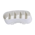 thumbnail image 2 of Caja de almacenamiento de 5 calcetines de rejilla, cajas divisorias, lazos, contenedor de almacenamiento para armario, cajón, dormitorio, sala de Blanco Macarena Contenedor de almacenamiento de calcetines, 2 of 8