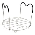 thumbnail image 1 of Shisuyan Multi-Functional Steamed Rack Silver 1Pcs 7.5x7.5in Stainless Steel, 1 of 8