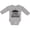 AC-Heather Grey, variant on Inktastic Faith Can Move Mountains Girls Long Sleeve Baby Bodysuit