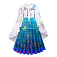 thumbnail image 1 of 2022 disfraz niña vestido niñas vestidos de princesa elegantes primavera nuevo estampado vestido largo Halloween ropa de bebé para 6 8 10 años zhangyuxiang unisex, 1 of 2