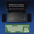 FV866 Gaming Keyboard Wireless Mechanical Keyboard 100 Keys Portable