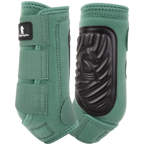 Classic Equine Classic Fit Horse Sling Boots: Ultimate Leg Protection Spruce / Hind / Medium