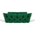 thumbnail image 6 of YEERSWAG 42"x40"x4.5" Dark Green Outdoor Bench Cushion, Loveseat Cushion for Patio Garden, 6 of 9