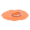 thumbnail image 1 of Stainless Steel D Ring Patch, PVC Boat D Ring Pad for Inflatable Kayak Dinghy, Multi - Functional Circular D Ring Patch with Bungee Cord Attachment, Strong Grip, Easy, 1 of 7
