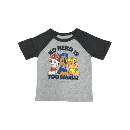 

Jumping Beans Paw Patrol Toddler Boys Gray Hero Puppy Dog T-Shirt Tee Shirt 4T