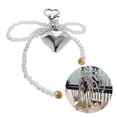 thumbnail image 2 of Bottone Butterf1y Heart Phone Lanyard Crystal Beaded Phone Charm Wrist Strap Elegant Cellphone Strap Bowknot Pendant Ornament, 2 of 7