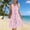 03 Pink, variant on YueHuiYing Women's Casual Sundress with Pockets Summer Beach Dress Floral T-Shirts Dress V Neck Loose Tank Dresses