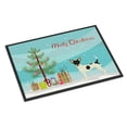 thumbnail image 1 of Carolines Treasures CK3567MAT Tapis Intérieur Ou Extérieur 18 x 27 Po. Toy Fox Terrier Noël Tree, 1 of 4
