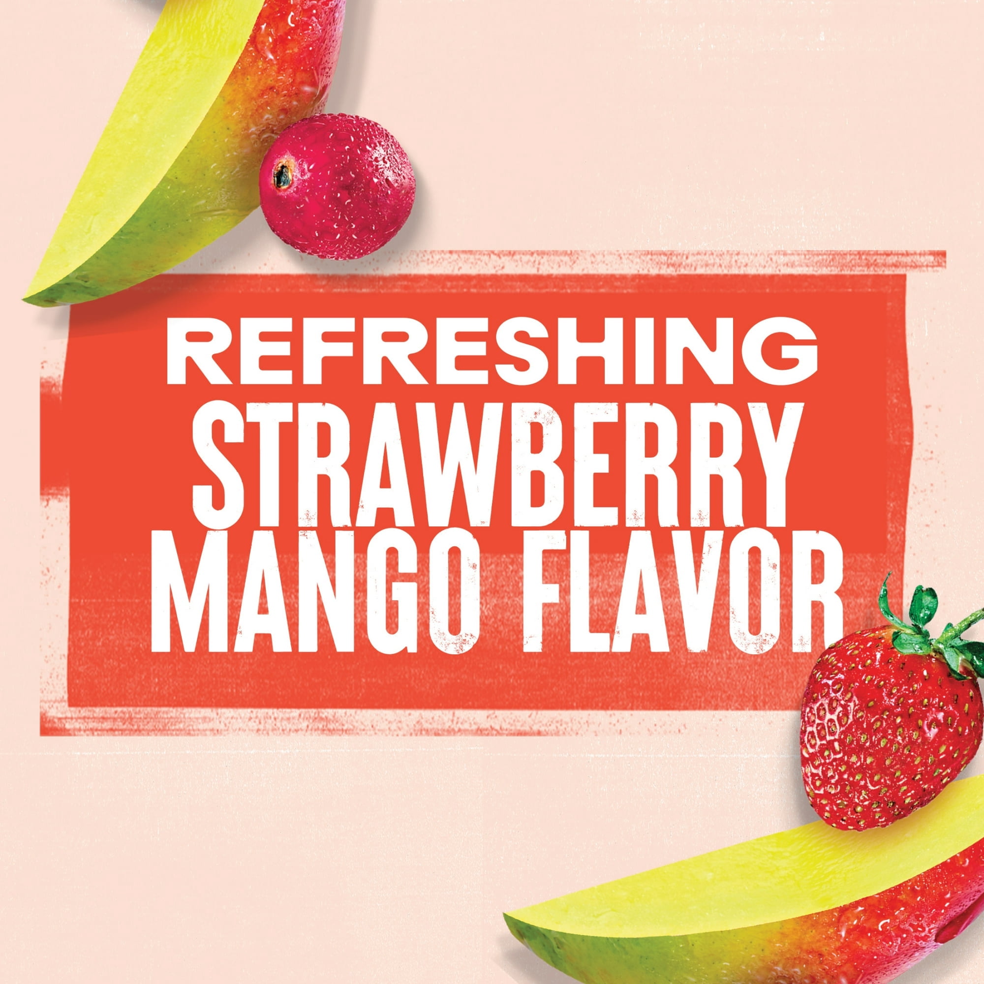 Ocean Spray® Zero Sugar Strawberry Mango, 10 Fl Oz Bottle, 6 count - 3 Multipack
