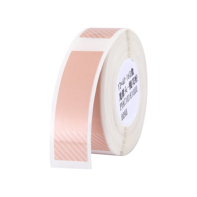 Niimbot Thermal Printing Label Paper Barcode Price Size Name Blank Labels Waterproof Tear Resistant 12*40mm 160pcs/roll for Home Organizer Supermarket Store Catering