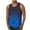 Blue #01, variant on Nmnitkp Men's Tank Top Soft, Breathable and Absorbent Cotton Mens Sleeveless Tank Tops Workout Muscle Gym T Shirts Crew Neck Gradient Tee Tops