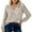 a-Beige, variant on HNMKIU Soft Classic Knit Pullover Plus Size Sweaters for Women Casual Long Sleeve Crewneck V Neck Everyday Comfortable for Women a-Beige,XXL