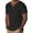 Black1, variant on Kojanyu Men's Big & Tall Muscle Shirts V Neck Short Sleeve Summer T-Shirts, Casual Athletic Gym Tops, S-XXXL