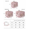 thumbnail image 2 of Pink Orchid Toaster Cover 4 Slice, Large Kitchen Appliance Covers, Spring Floral Flowers Leaves Botanical Toaster Oven Cover with Loop, Bread Machine Cover Polyester Dust Cover Protection, 2 of 4