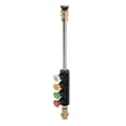 thumbnail image 2 of koolsoo 1/4 Inch Connector Power Washer Lance Metal Pole with Spray Nozzle Fits for, 2 of 9