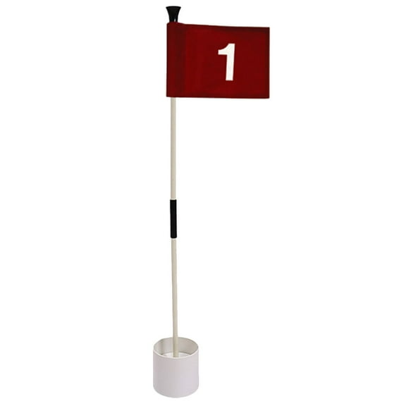 1 Set Golfing Flag Golfing Training Flag Kit Golfing Court Targeting Flag Golfs Goal Flag