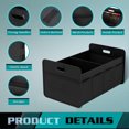 thumbnail image 2 of Car Trunk Organizer, Foldable Organizer for Car, Automotive Consoles & Organizers, Storage with Reinforced Handles (Small, Black), 2 of 10