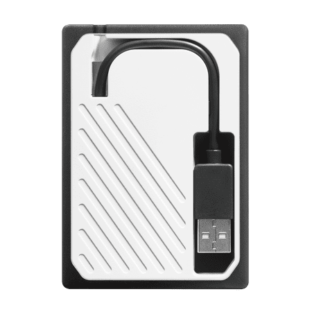 WD - Game Drive for Xbox 1TB External USB 3.0 Portable SSD - White With Black Trim