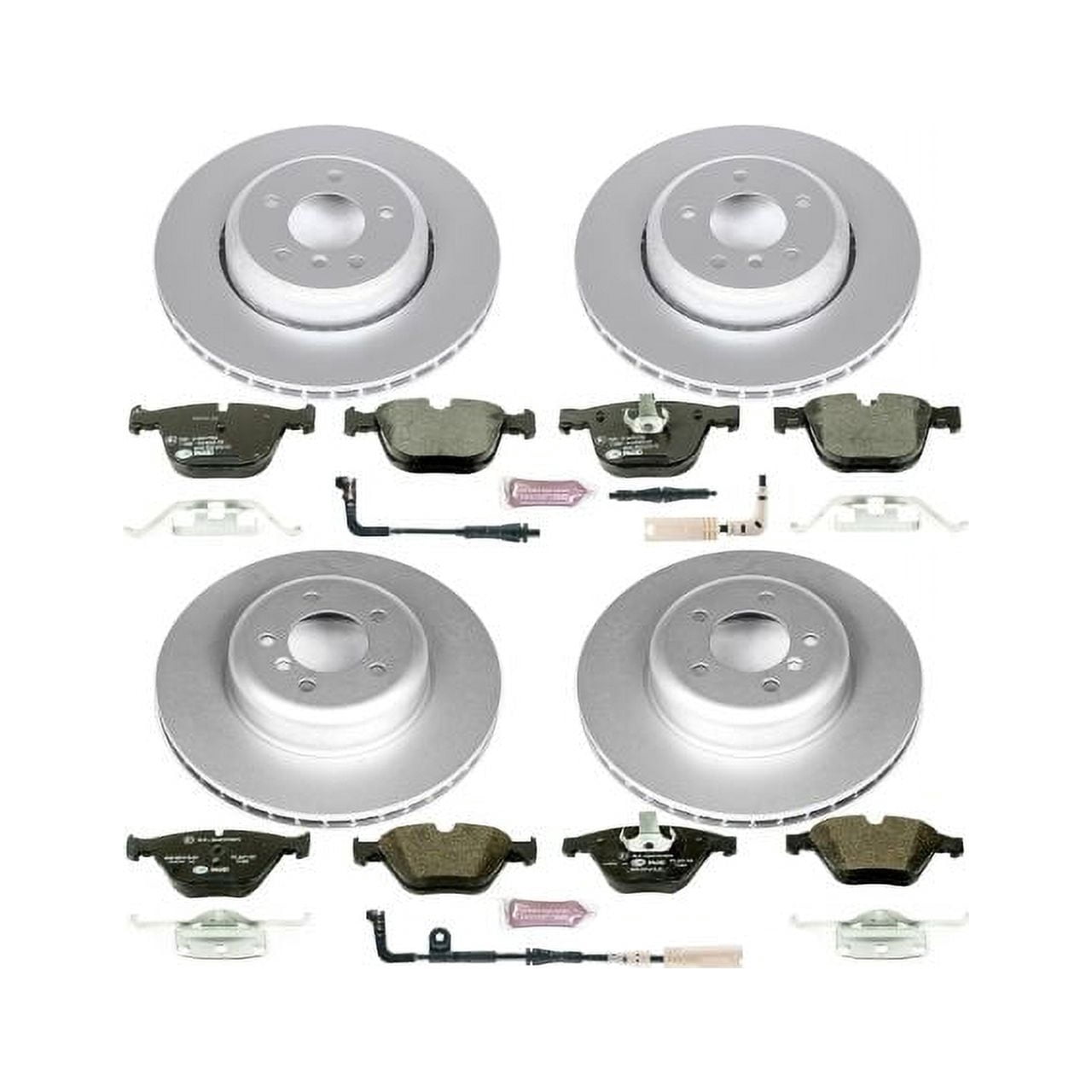 Power Stop ESK2877 Euro-Stop Brake Kit -Front & Rear