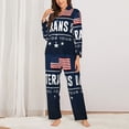 thumbnail image 2 of Sikiie Happy Veterans Day Pajamas for Women Set, Womens Pajama Sets, Lounge Sets for Women, 2pjs for Women-X-Large, 2 of 7