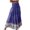 Blue independence day dresses for women, variant on Dianli Womens Skirts Floral Print Maxi Summer Skirt High Waist Pleated Swing Evening Casual Fashion A-Line Skirt Blue S