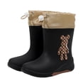 thumbnail image 5 of Botas de lluvia para niños, zapatos impermeables con dibujos de oso para niños y niñas, zapatos de agua antideslizantes, calzado para niños pequeños de China continental, 5 of 5