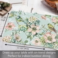 thumbnail image 5 of CounterArt "Mint Crush" 4-Pack Reversible Flexible Plastic Tabletop Placemats, 5 of 8