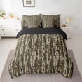 thumbnail image 2 of Castle Fairy Vintage Camouflage Twin Bedding Sets,Geometric Camo Bedding Comforter Set, 2 of 8