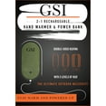 GSI Outdoors Rechargeable Hand Warmer and Mobile Device Power Bank