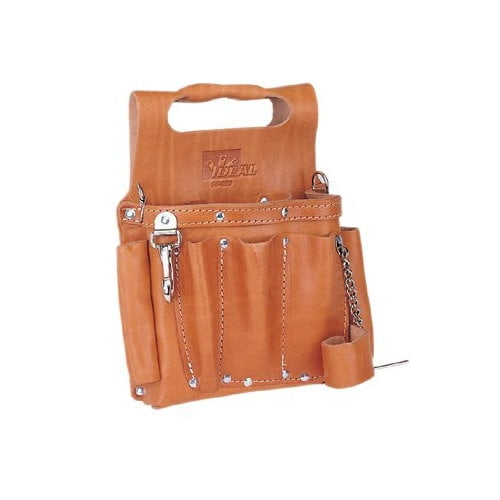 Ideal Industries TuffTote Tool Pouches premium leather tool pouch w