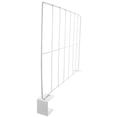 TABLZONE Metal Closet Shelf Divider White, and Space-Saving Organizer ...