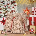 thumbnail image 6 of Naloa coffee tea pots Drawstring Christmas Bags, 3D Xmas Gift Bags, Christmas Wrapping Bags, Xmas Goodie Bags, Treat Pouch Bags, Party Favor Bags-Medium, 6 of 9
