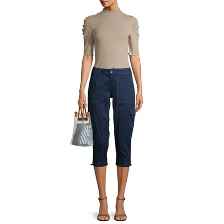 tru capri cargo pants walmart